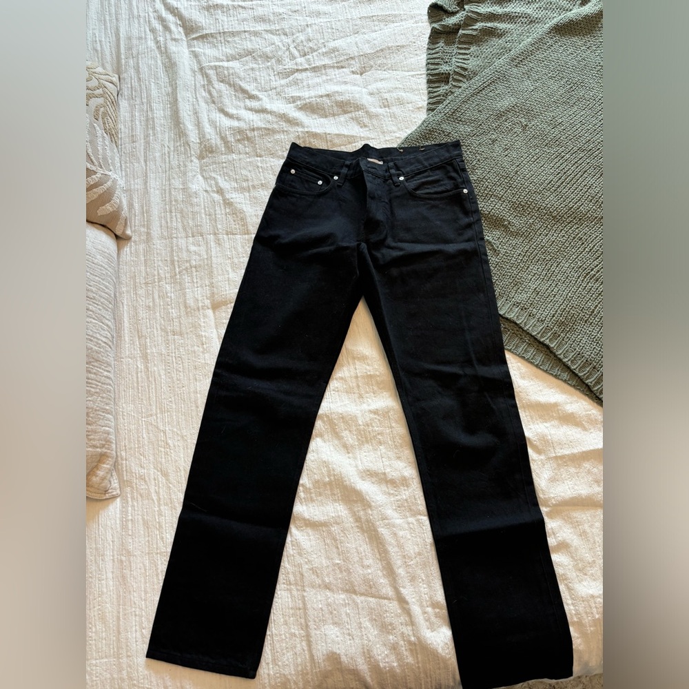 Burberry men’s jeans. Black denim.